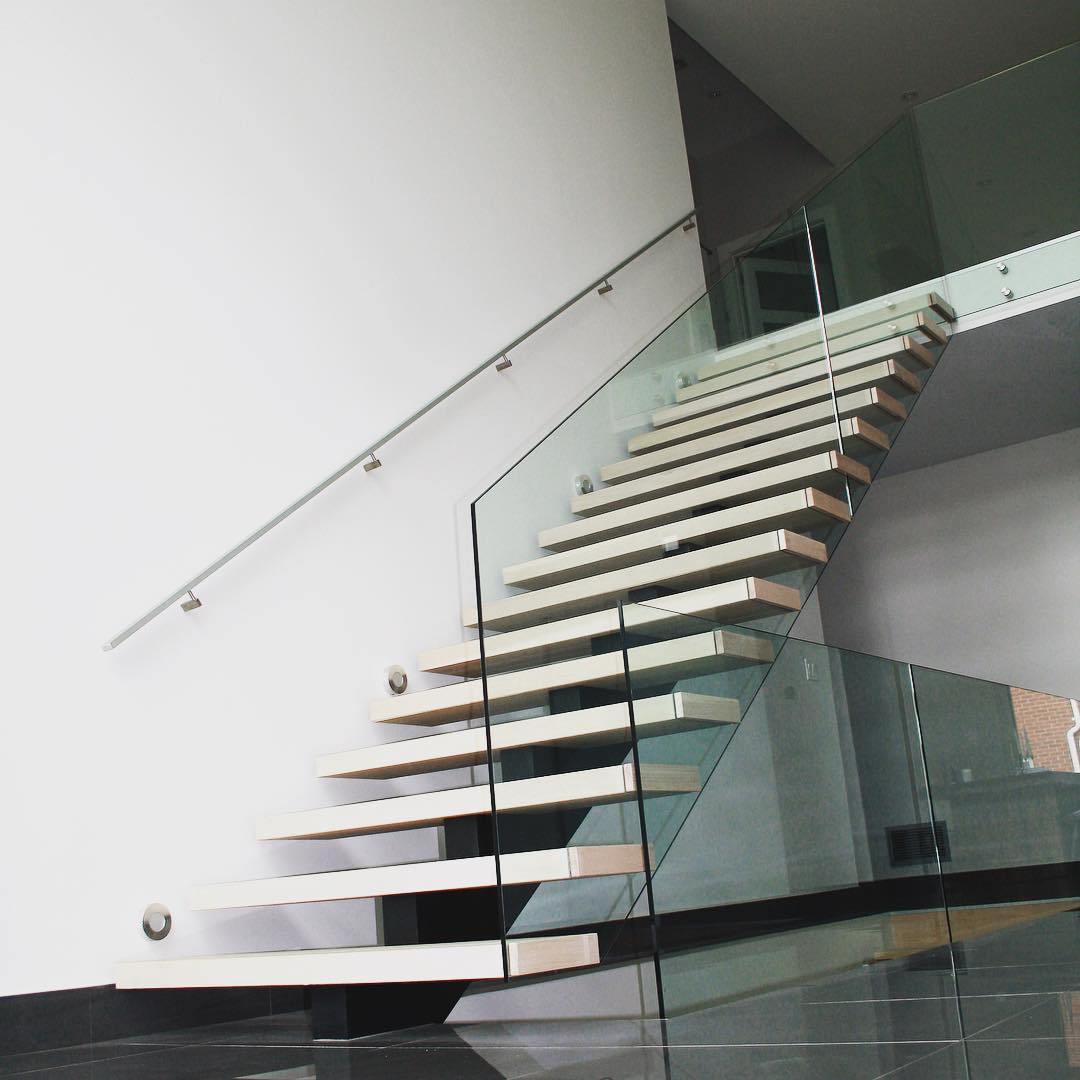 Square - Wall/Glass Mount - Handrail Bracket