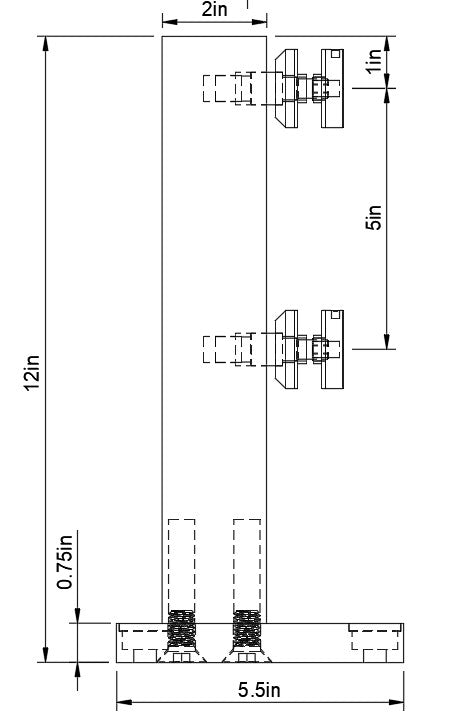 Adjustable Mini Posts