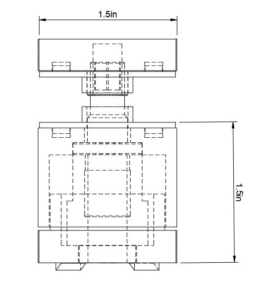 Square Adjustable Standoff